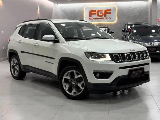 JEEP COMPASS 2.0 16V FLEX LONGITUDE AUTOMÁTICO JEEP COMPASS 2.0 16V FLEX LONGITUDE AUTOMÁTICO